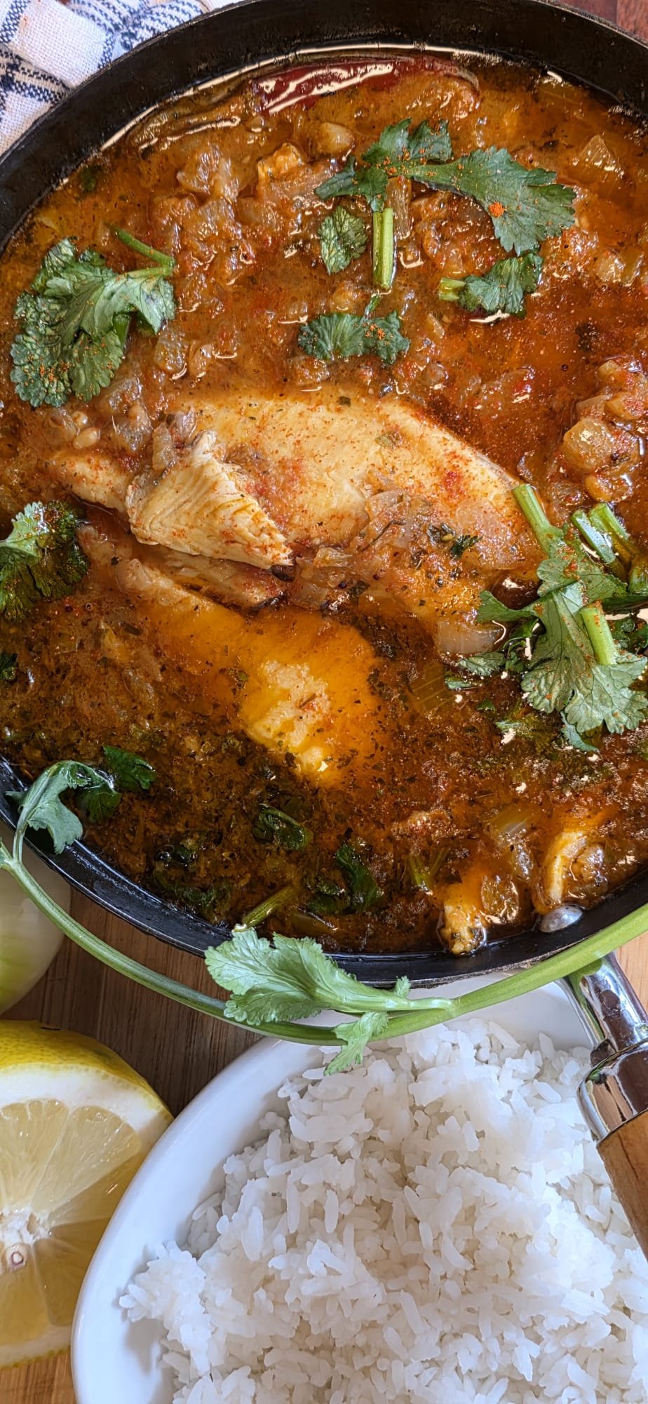 Chicken Curry mit Reis